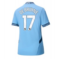 Echipament fotbal Manchester City Kevin De Bruyne #17 Tricou Acasa 2024-25 pentru femei maneca scurta